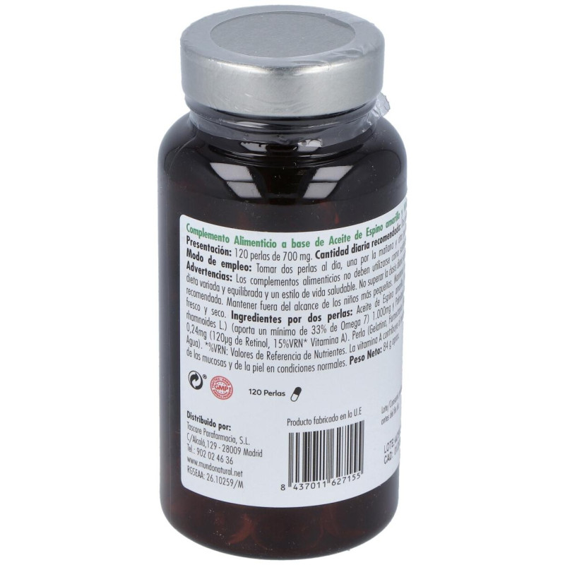 Mundo Natural Oleomega 7® 90 Cápsulas - Mundonatural