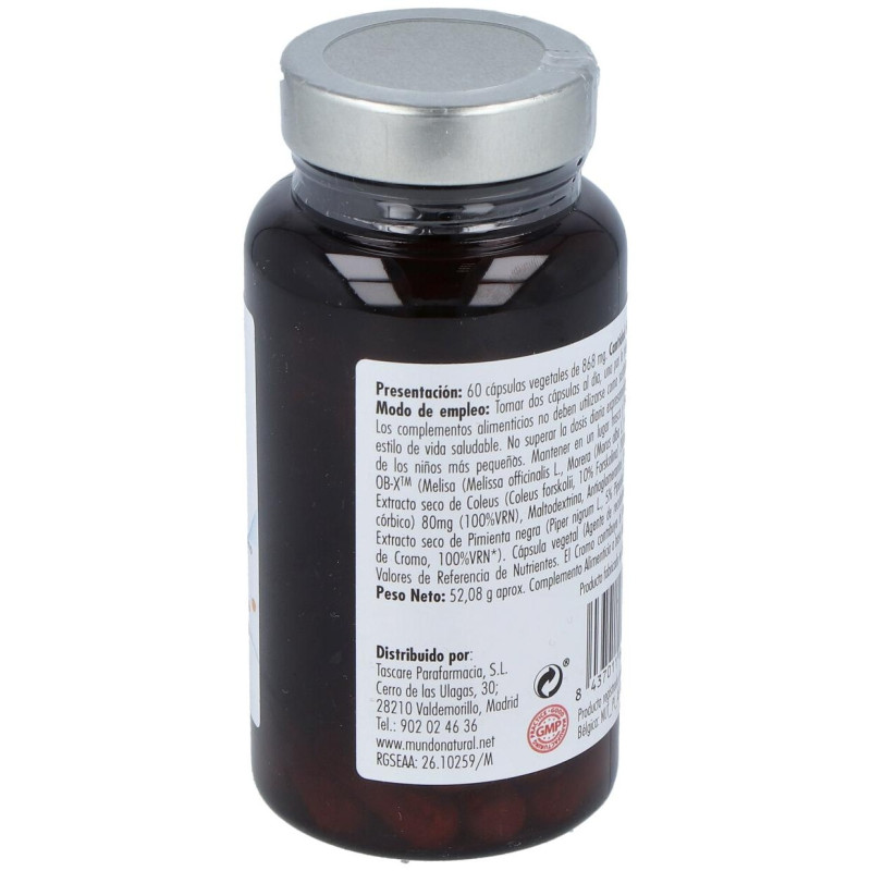 Mundo Natural Fitolip Captagrasas 60Cap