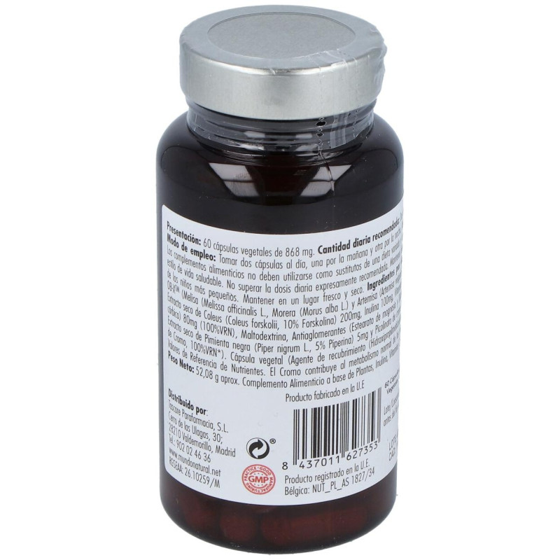 Mundo Natural Fitolip Captagrasas 60Cap