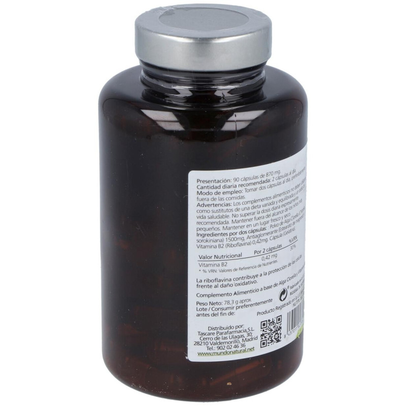 Mundo Natural Clorend 750 mg 90 Cap - Mundonatural