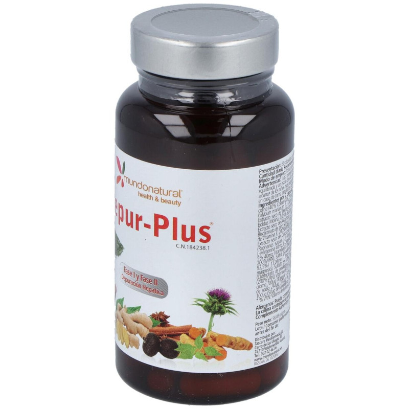 Mundo Natural Depur Plus 60 Cápsulas - Mundonatural