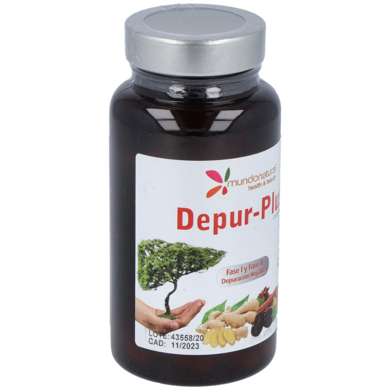 Mundo Natural Depur Plus 60 Cápsulas - Mundonatural