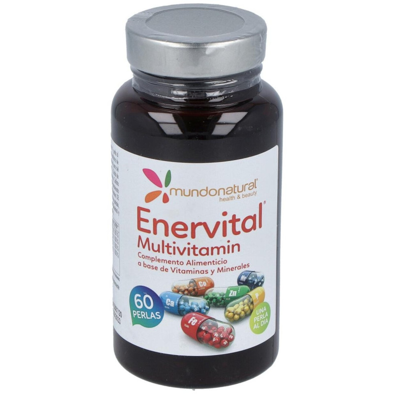 Mundo Natural Enervital Multivitam 60caps - Mundonatural