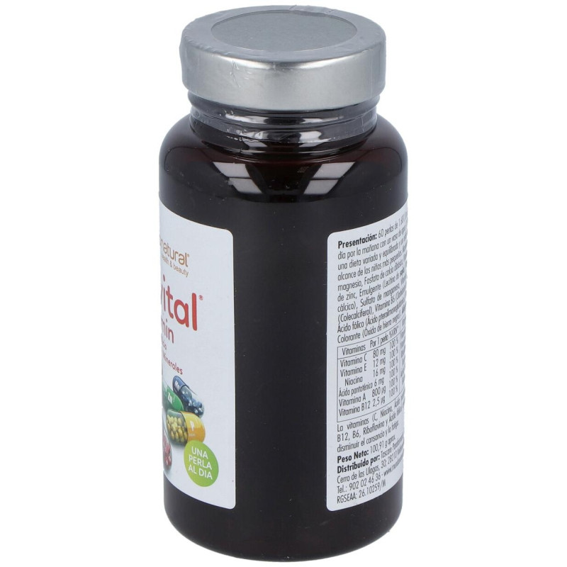 Mundo Natural Enervital Multivitam 60caps - Mundonatural