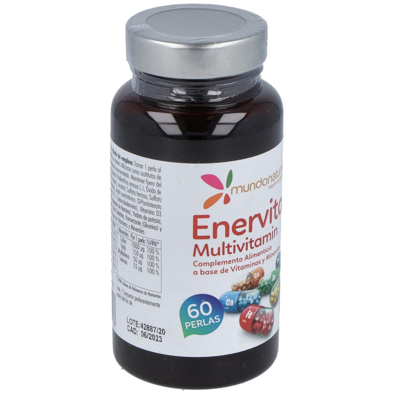 Mundo Natural Enervital Multivitam 60caps - Mundonatural