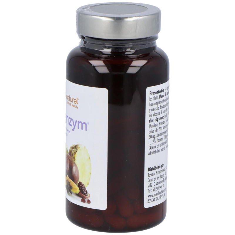 Mundo Natural Gastroenzym 60 Caps - Mundonatural