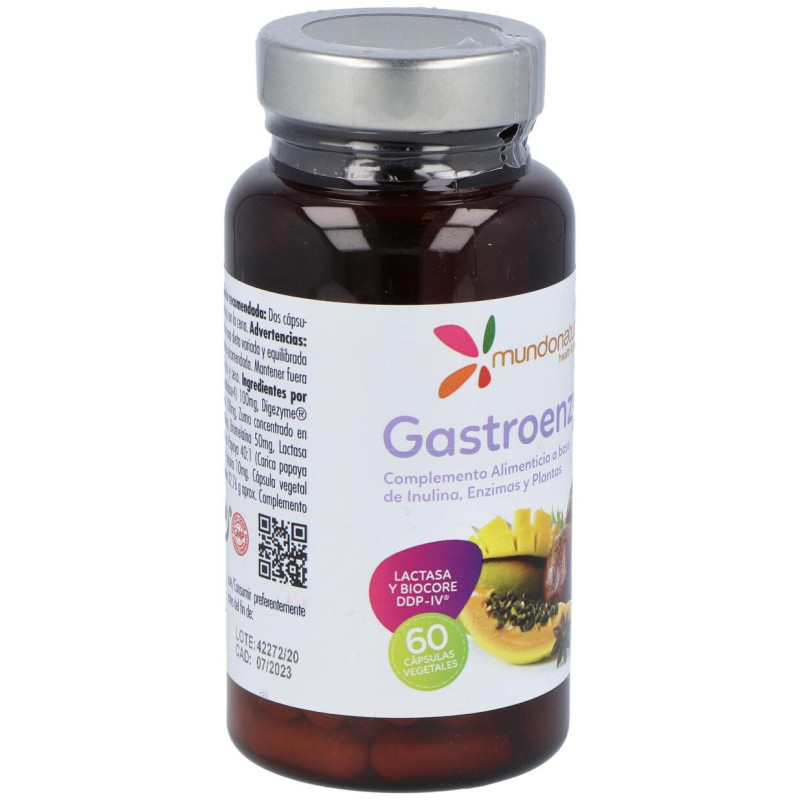 Mundo Natural Gastroenzym 60 Caps - Mundonatural