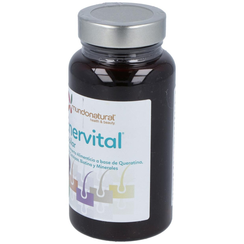 Mundo Natural Enervital Capilar 60 Caps - Mundonatural