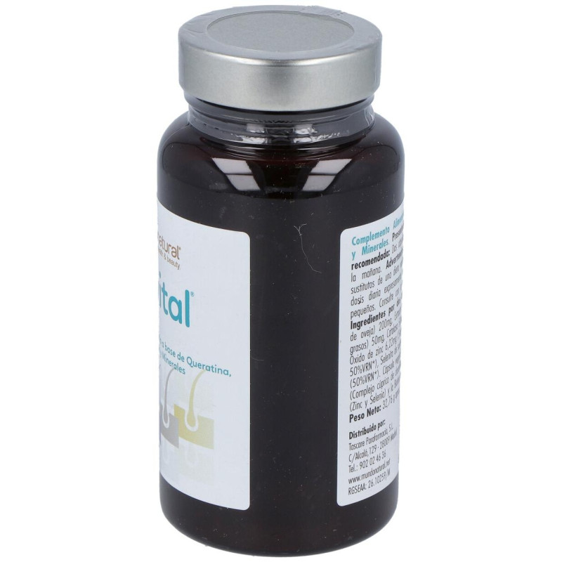 Mundo Natural Enervital Capilar 60 Caps - Mundonatural