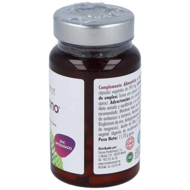 Vitanano Zinc Liposomado 30caps - Mundonatural