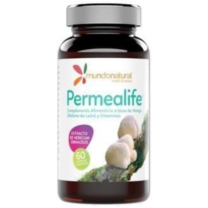 Permealife Melena de Leon 60cap - Mundonatural