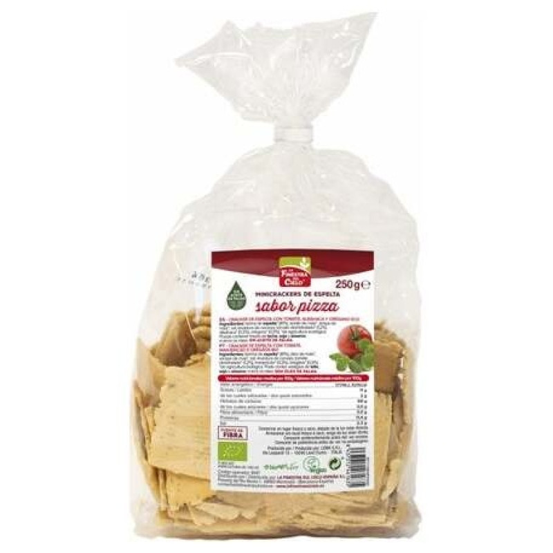 Mini Crakers Espelta Pizza 250 g - La Finestra Sul Cielo