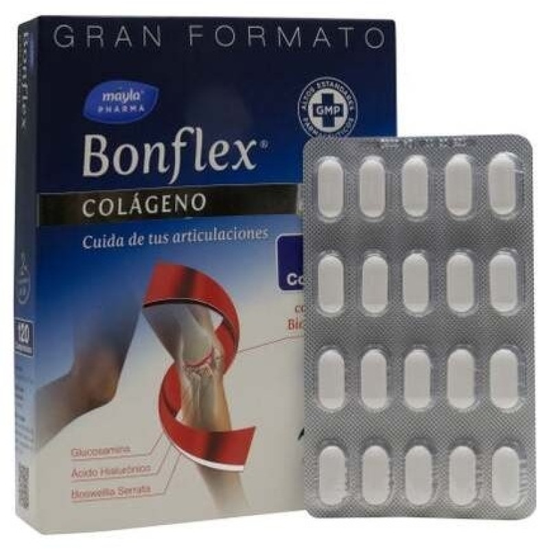 Máyla Pharma Bonflex Colageno, 120 Comprimidos - Bonflex