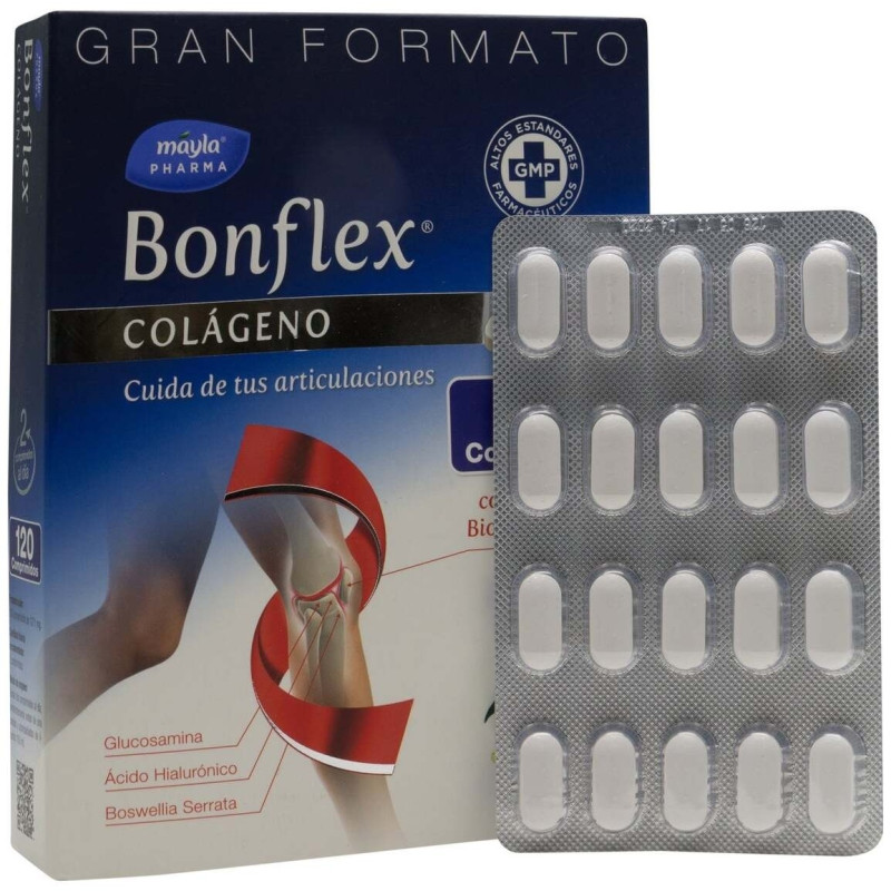 Máyla Pharma Bonflex Colageno, 120 Comprimidos - Bonflex
