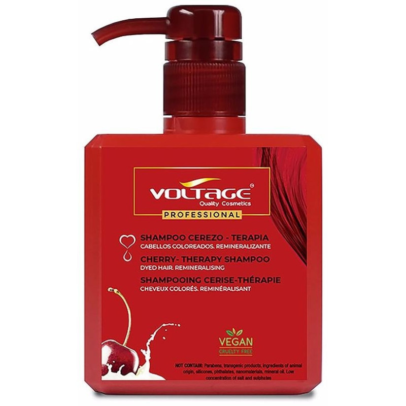 Voltage Cerezo Terapia Champú 500Ml