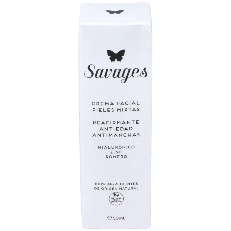 Savages Crema Facial Antiedad Pieles Mixtas 50Ml