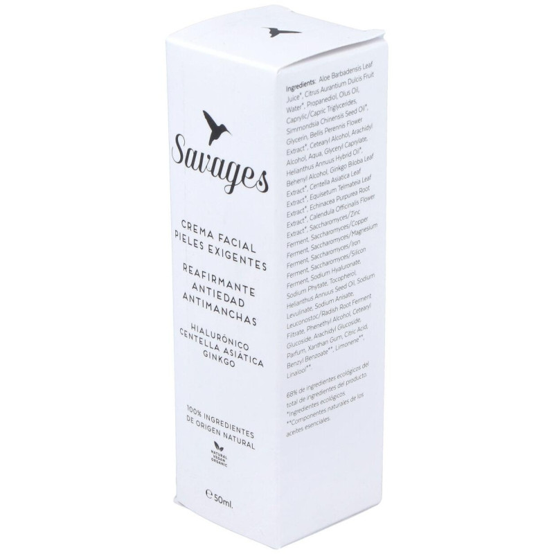 Savages Crema Facial Antiedad Pieles Exigentes 50Ml