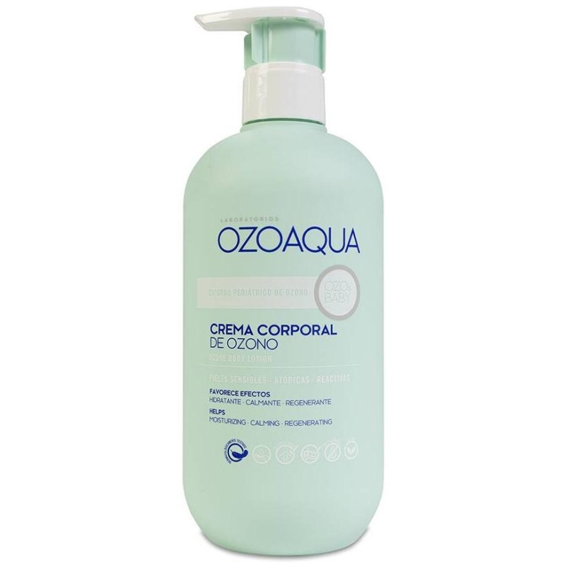 Ozobaby Crema Corporal de Ozono, 500 ml - Ozoaqua