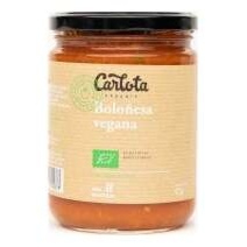 Boloñesa Vegana 425g - Carlota Organic
