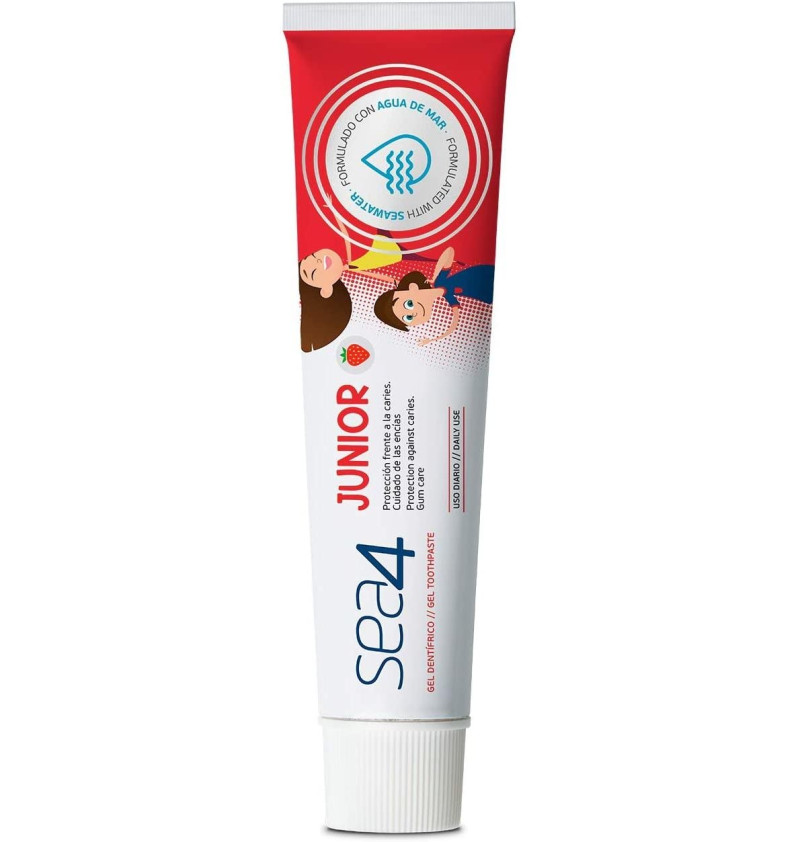 Sea4 Junior Pasta Dentifrica (1 Envase 75 ml) - Blue Sea Laboratories
