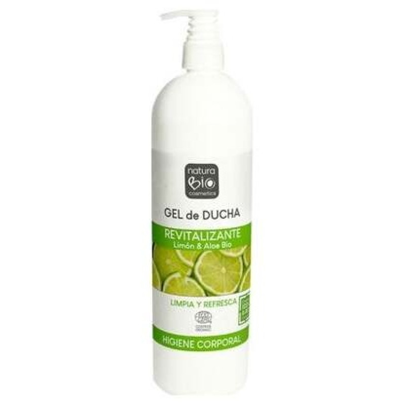Gel Baño Revitalizante Limon Aloe 740ml - Naturabio Cosmetics