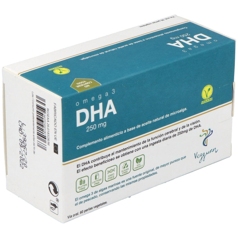 Veggunn Omega 3 De Aceite De Microalga 60 Perlas