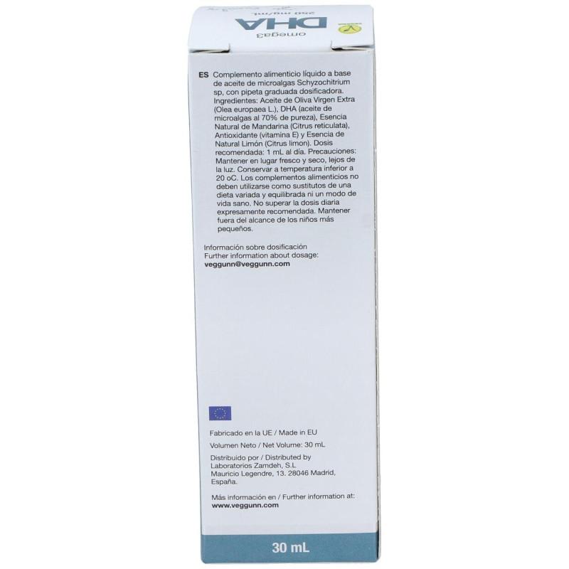Veggun Dha Omega 3 Family 30Ml