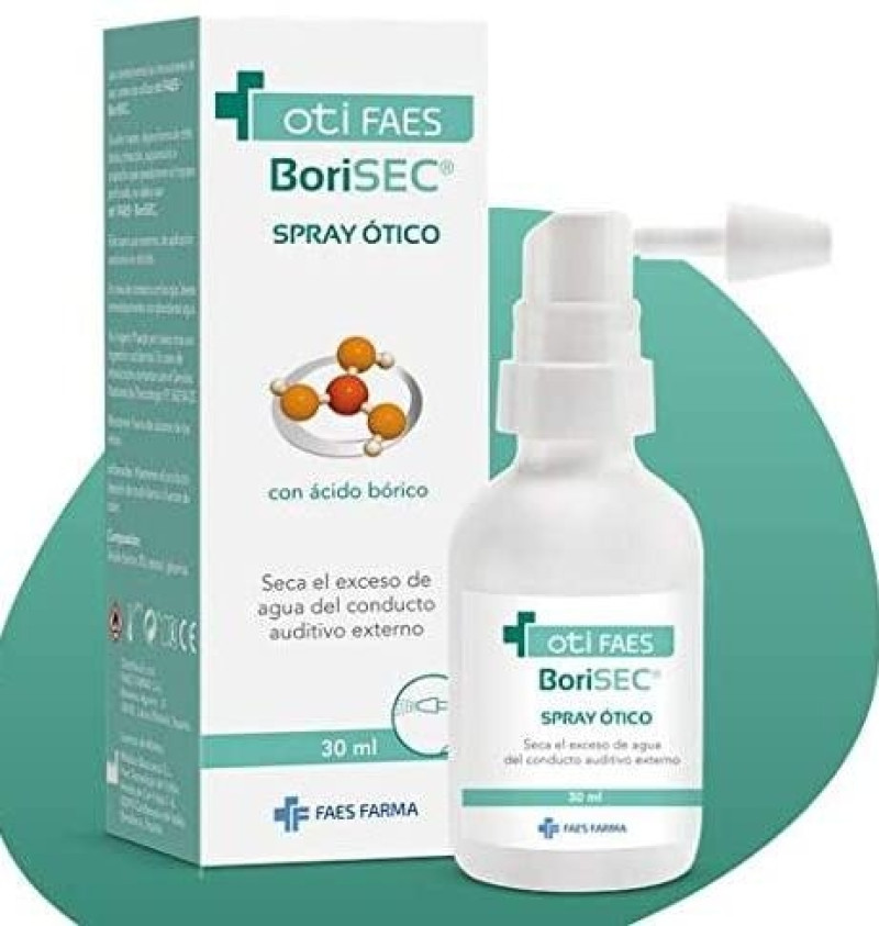 Otifaes Borisec (spray Otico 1 Envase 30 ml) - Faes Farma
