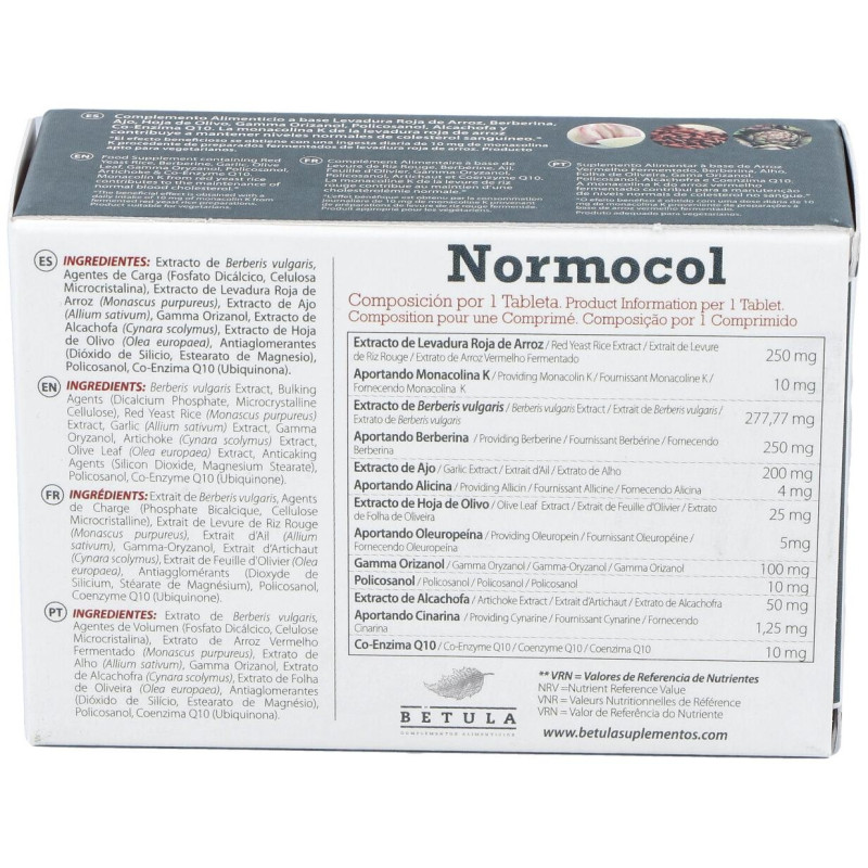 Normocol 30comp - Betula