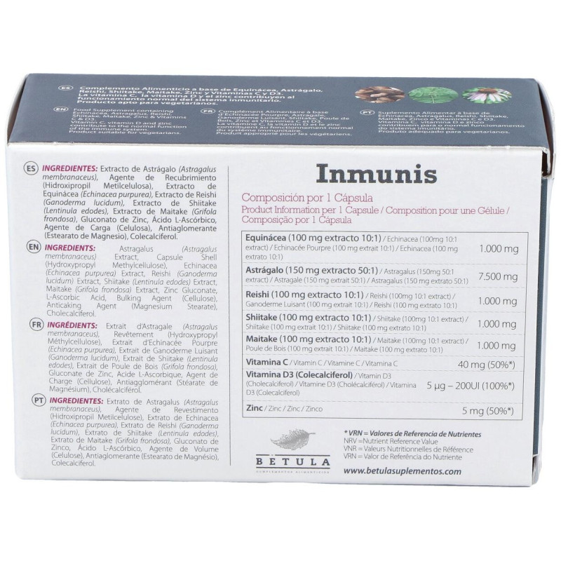 Inmunis 30cap - Betula