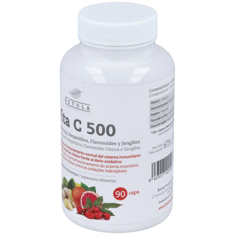 Vita C 500 90caps - Betula