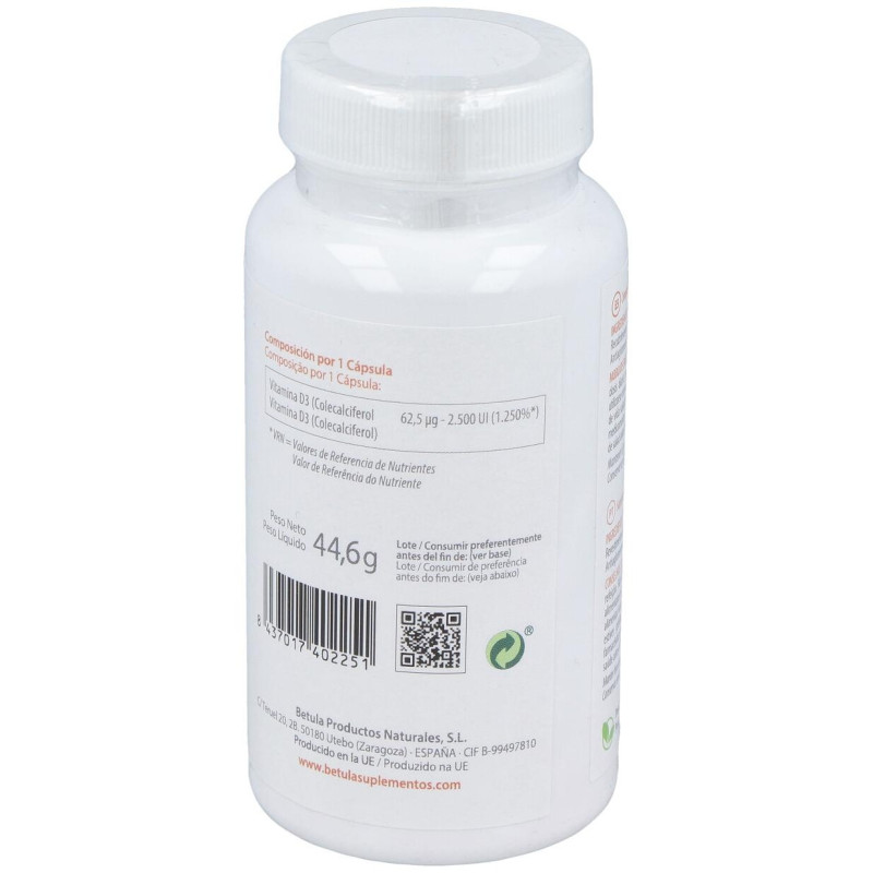 Betula Vita D 2500 90Caps