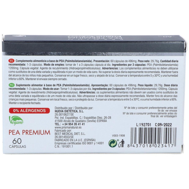 Pea Premium 60 Caps Prisma Natural - Prisma Natural