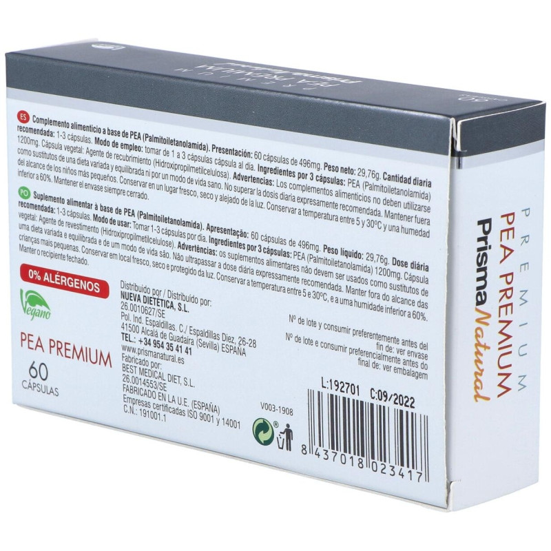 Pea Premium 60 Caps Prisma Natural - Prisma Natural