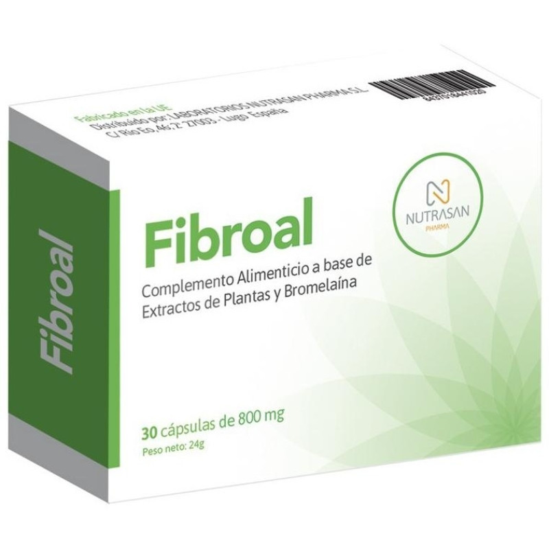 Nutrasan Fibroal 30 Cápsulas - Fibroal
