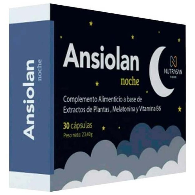 Nutrasan Ansiolan Noche 30caps - Ansiolan