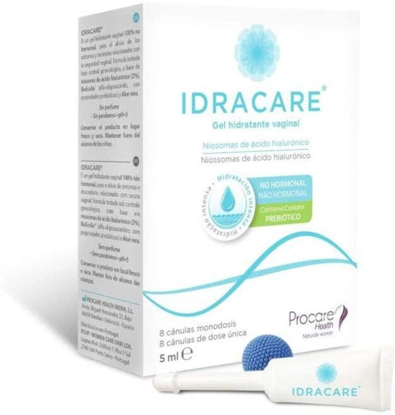 Idracare Gel Hidratante Vaginal (8 Canulas Monodosis 5 ml) - Procare Health