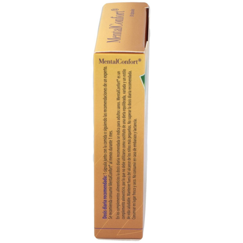 100% Natural Mentalconfort 30cáps - Cien por Cien Natural