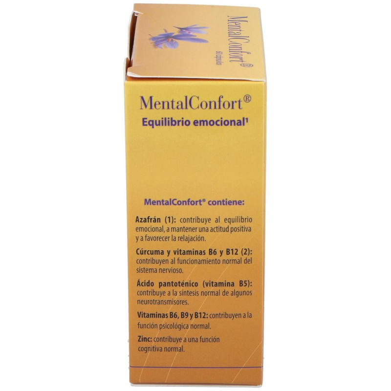 Natural Mentalconfort 60caps Vegetales - Cien por Cien Natural