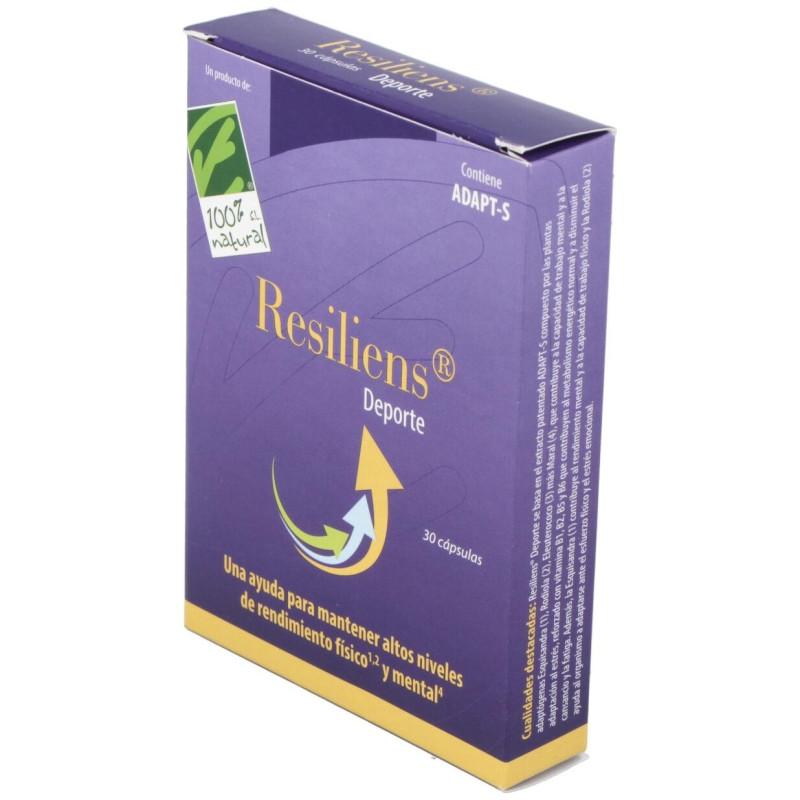 Cien Por Cien Natural Resiliens Deporte 30 Caps