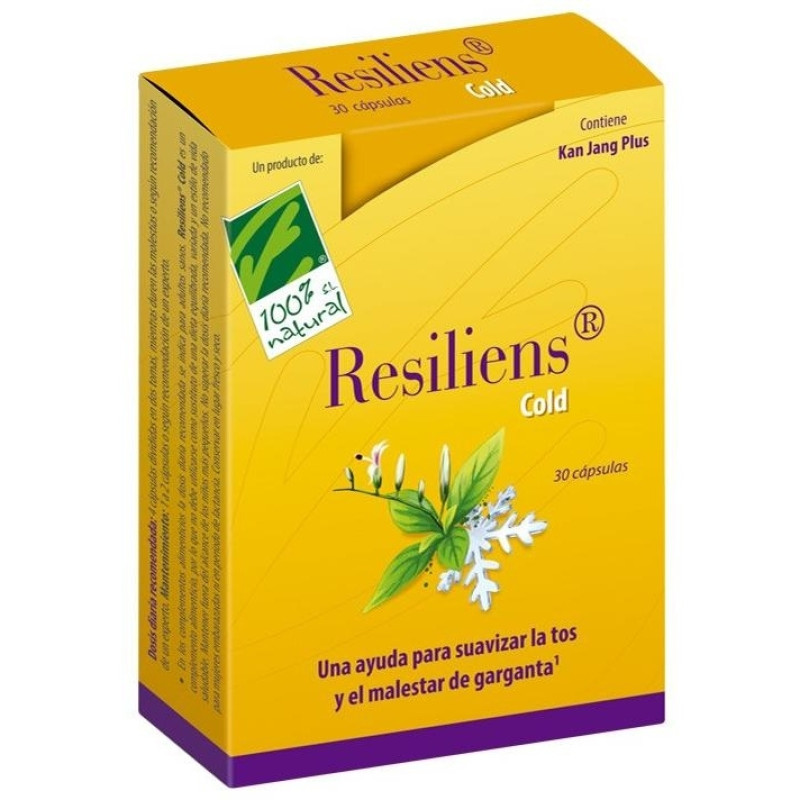Cien Por Cien Natural Resiliens Cold 30 Cápsulas