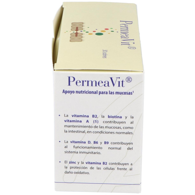 100% Natural Permeavit 30 Sobres - Cien por Cien Natural
