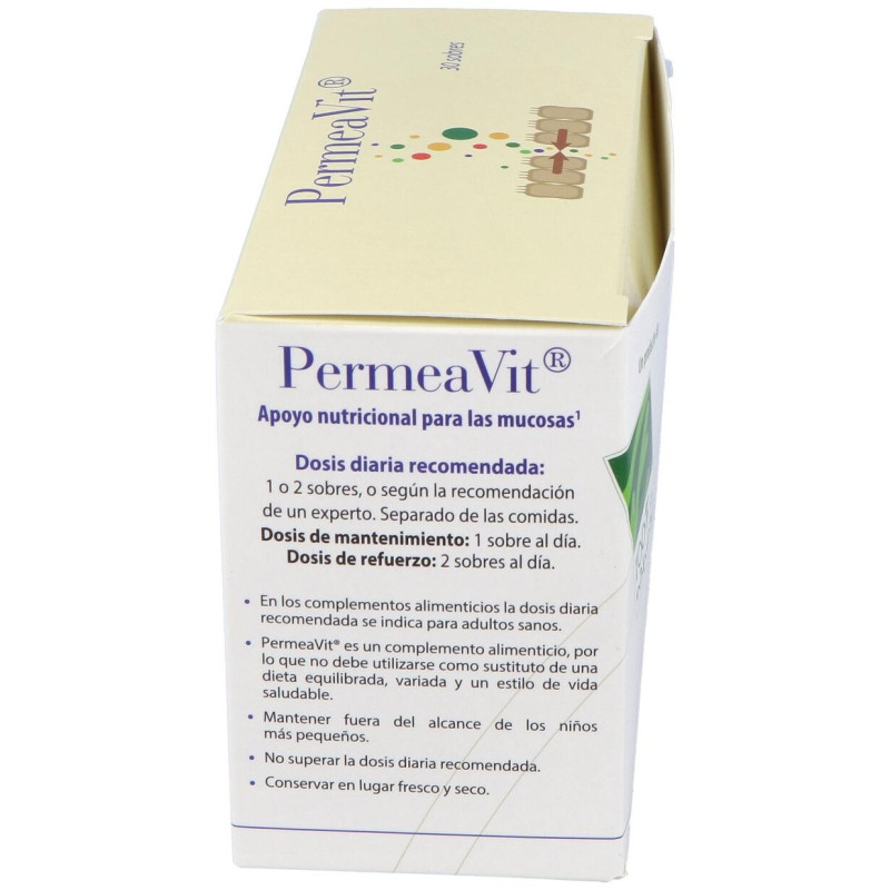100% Natural Permeavit 30 Sobres - Cien por Cien Natural