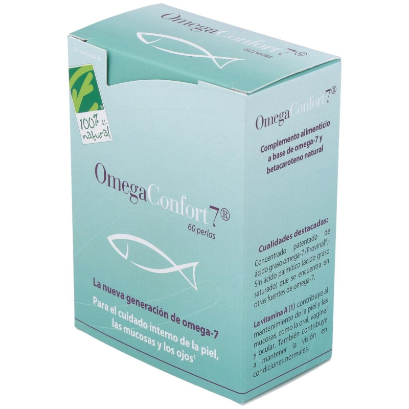 100% Natural Omega Confort 7 60 Perlas