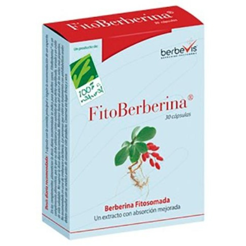 Fitobeberina 30 Cápsulas - Cien por Cien Natural