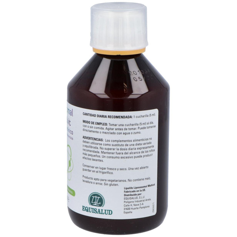 Liposomal Multivit 250Ml. Lipolife