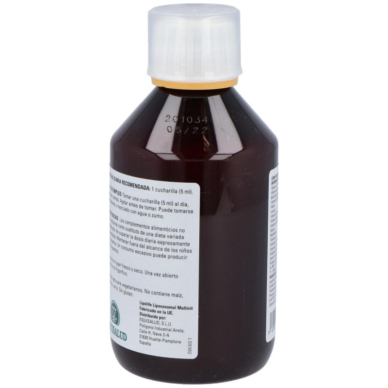 Liposomal Multivit 250Ml. Lipolife