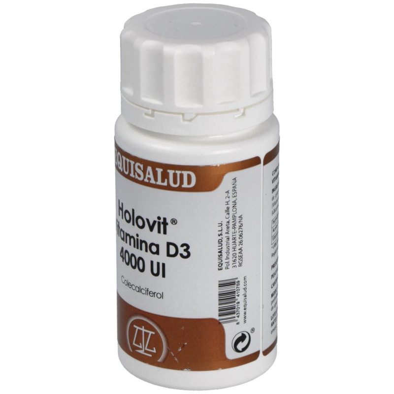 Holovit Vitamina D3 4000Ui Colecalciferol 50Caps