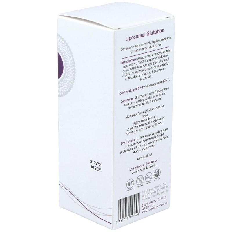 Liposomal Glutation 100ml - Curesupport
