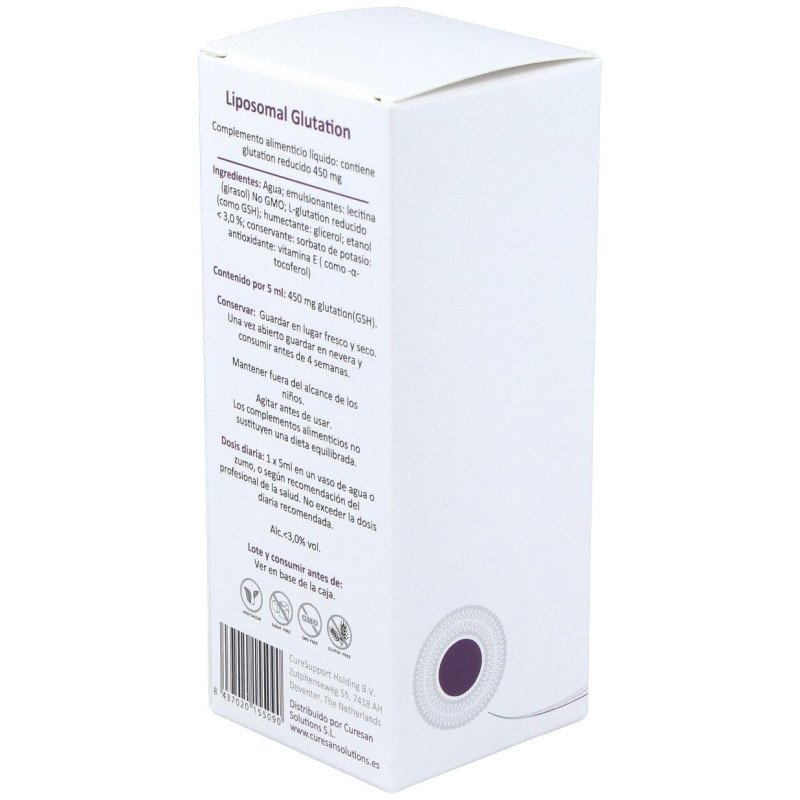Liposomal Glutation 100ml - Curesupport